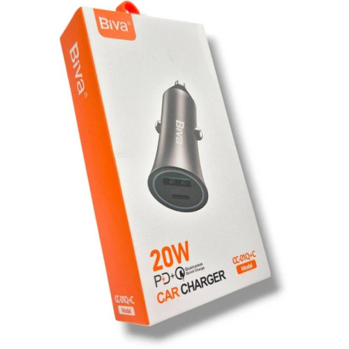 شارژر فندکی بیوا مدل CC01Q+C